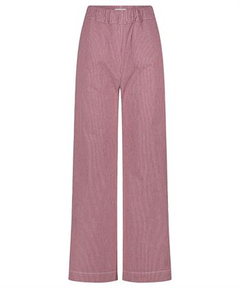 By-Bar wide leg broek streepjes Neal