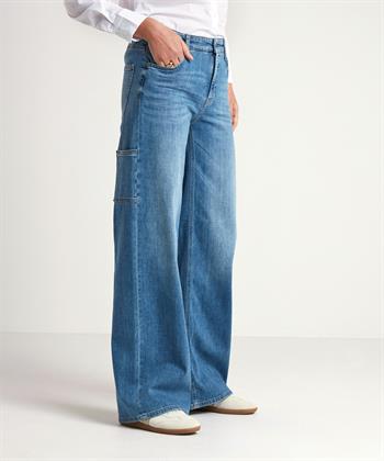 Cambio cargo jeans wide leg Alia