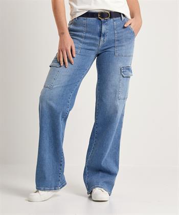 Cambio cargo wide leg jeans Andy