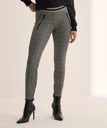 Cambio cropped broek jacquard Ranee