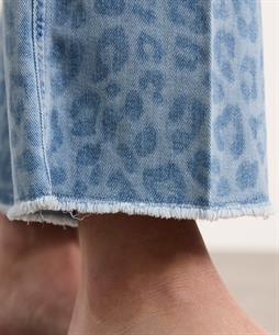 Cambio cropped flare jeans panter Francesca