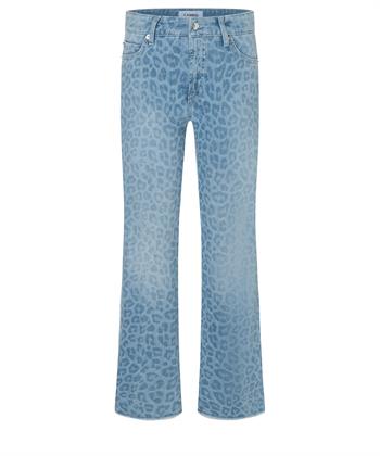 Cambio cropped flare jeans panter Francesca