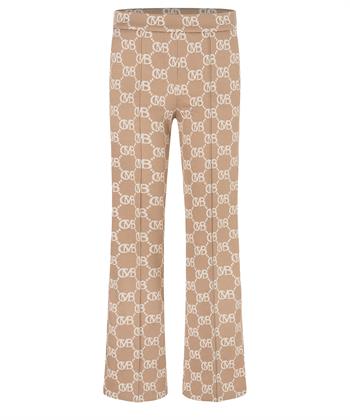 Cambio cropped flared broek logo Francoise