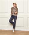 Cambio cropped flared jeans Fenja