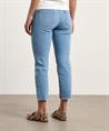 Cambio cropped jeans crochet detail Piper