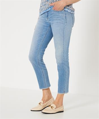 Cambio cropped jeans Piper embroidery