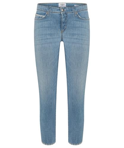Cambio cropped jeans Piper embroidery