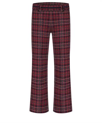 Cambio cropped pull-on broek ruit Francoise