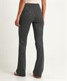 Cambio flared broek ruit Flower