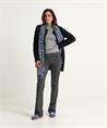 Cambio flared broek ruit Flower