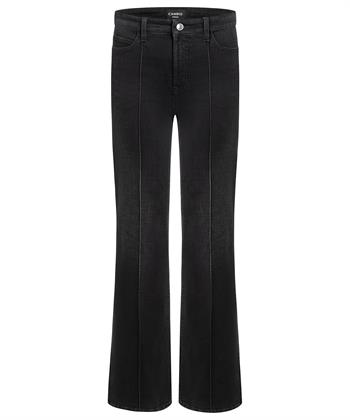 Cambio flared jeans met deelnaad Fea