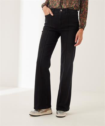 Cambio flared jeans met deelnaad Fea