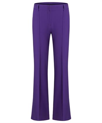 Cambio flared pantalon pintucks Fawn