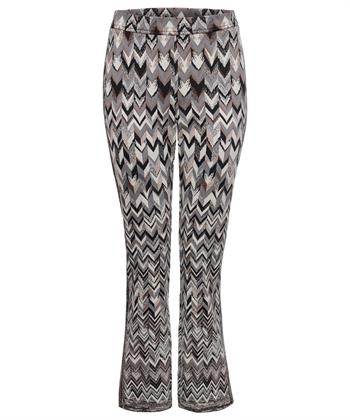 Cambio flared tregging Florentine zigzag