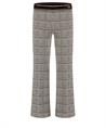 Cambio kick flare broek ruit Francoise