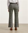 Cambio kick flare broek ruit Francoise