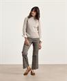 Cambio kick flare broek ruit Francoise