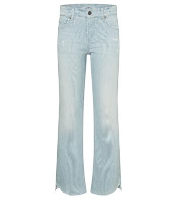 Cambio kick flare jeans streepjes Faina