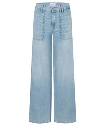 Cambio light weight wide leg jeans Alek