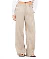Cambio linnenmix wide leg pantalon streep Mira