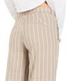 Cambio linnenmix wide leg pantalon streep Mira