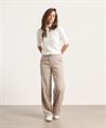 Cambio linnenmix wide leg pantalon streep Mira