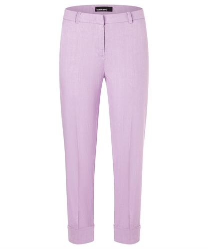 Cambio pantalon linnenmix omslag Krystal