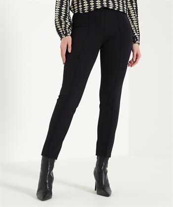 Cambio soft techno broek met deelnaad Ros