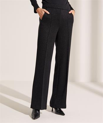 Cambio wide leg broek met lurex Ava