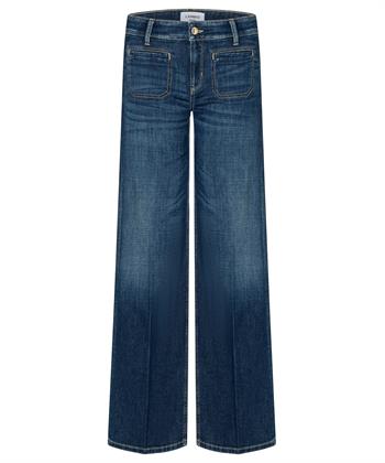 Cambio wide leg jeans zakjes Tess