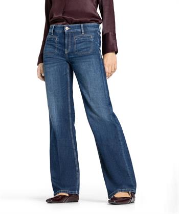 Cambio wide leg jeans zakjes Tess