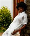 Caroline Biss blouse broderie