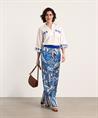 Caroline Biss blouse geborduurd blad