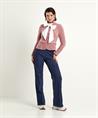 Caroline Biss blouse met strik en studs