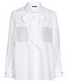 Caroline Biss blouse met strik en studs