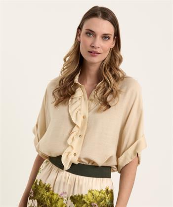 Caroline Biss blouse ruche