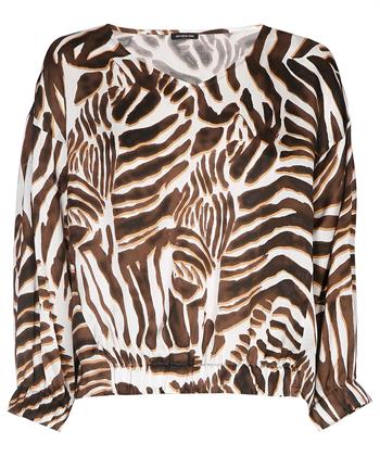 Caroline Biss blouse zebraprint