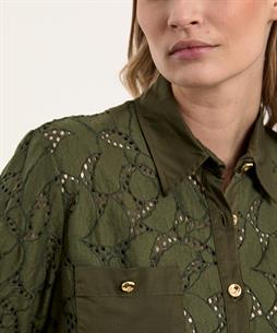 Caroline Biss broderie blouse