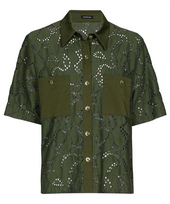 Caroline Biss broderie blouse