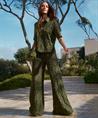Caroline Biss broderie wide leg broek
