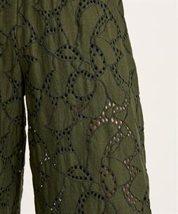 Caroline Biss broderie wide leg broek