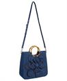 Caroline Biss denim tas bloem