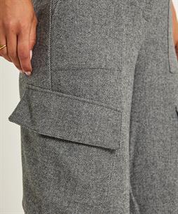 Caroline Biss flanel cargo broek