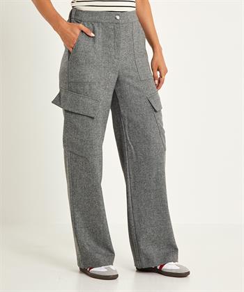 Caroline Biss flanel cargo broek