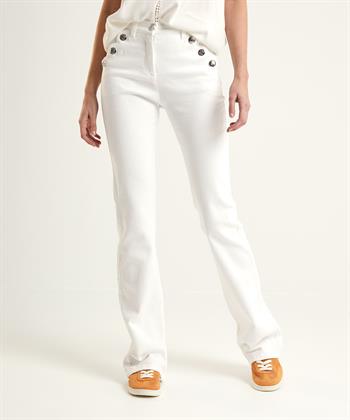 Caroline Biss flared jeans met knopen