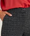 Caroline Biss flared tweed pantalon