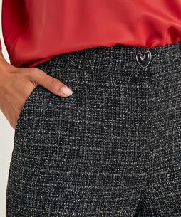 Caroline Biss flared tweed pantalon