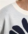 Caroline Biss jacquard trui bloem