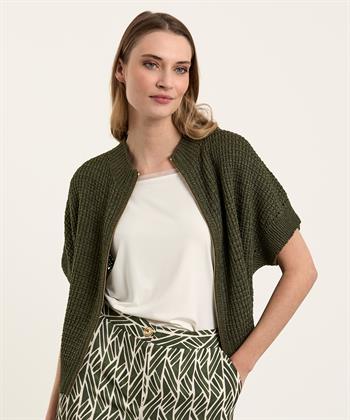Caroline Biss knit vestje korte mouw
