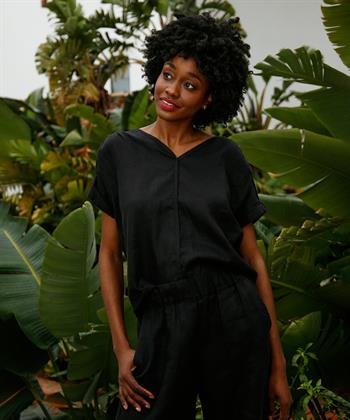 Caroline Biss linnen blouse